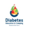 Vibrant logo with blue text